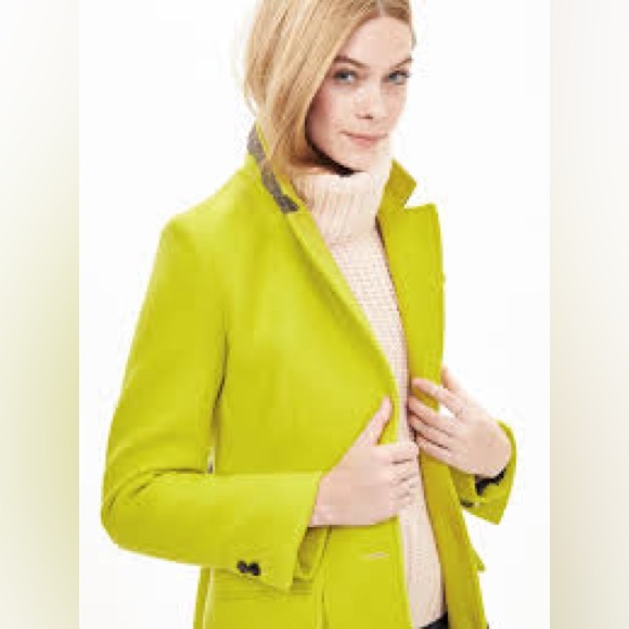 BANANA REPUBLIC THREE-BUTTON TAILORED COAT - Picture 4 of 13